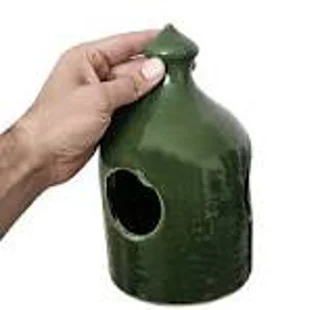 آبخوری سفالی کبوتری